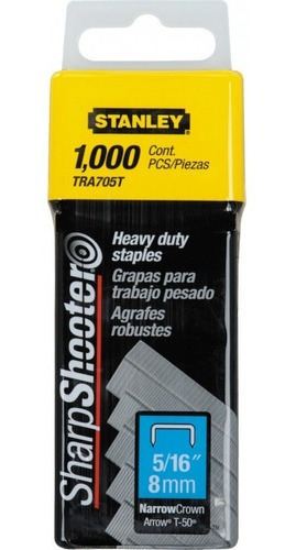 Grapas Corona Angosta 5/16p Tra705t Stanley Tra705t