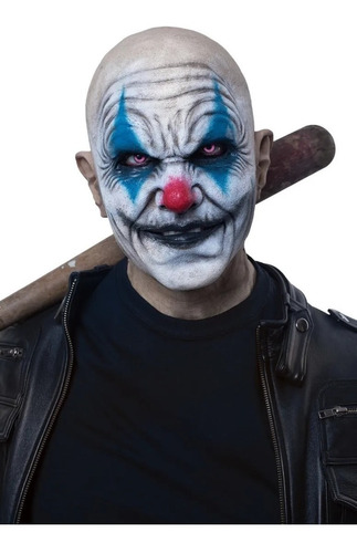 Máscara Payaso Psycho Clown Hiper Realista  Halloween Terror