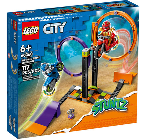 Lego City Stuntz Desafio Acrobatico: Anillos Giratorios 6036