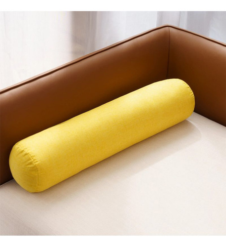 Funda De Almohada Cilíndrica En Forma De Y De Algodón Sintét