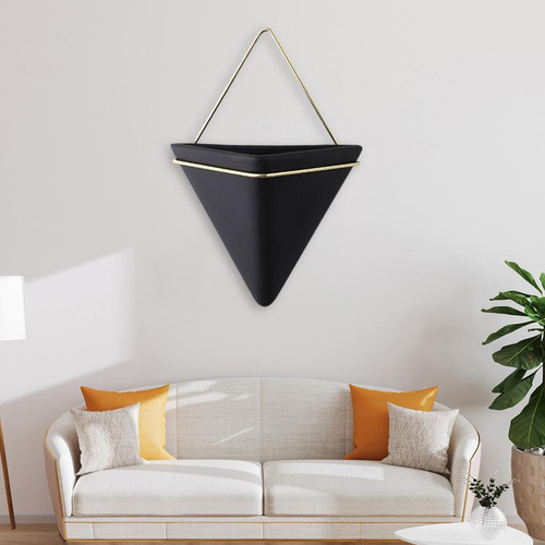 2 Maceta De Pared Triangular Maceta Geométrica Montada En