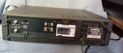 Videocasetera Goldstar R-b 44a C/contrl Remot ( No Enciende)