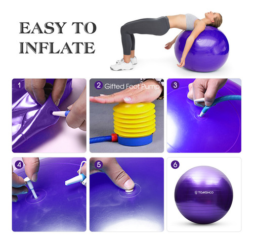 .. Barra De Ejercicios Con Pelota De Yoga, Fitness Y