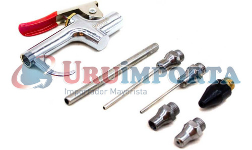 Pistola De Sopletear P/compr 5pz Makawa Mk-0828