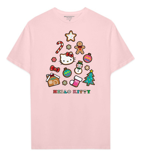 Playera Unisex Hello Kitty Christmas Tree