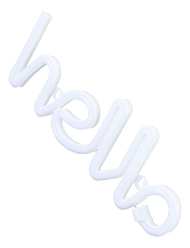 Letrero Led Con Luz De Neón, Letras De Saludo, Decoración De