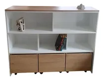 Comprar Organizador Juguetero Con Baúles Infantiles Cubos Con Ruedas