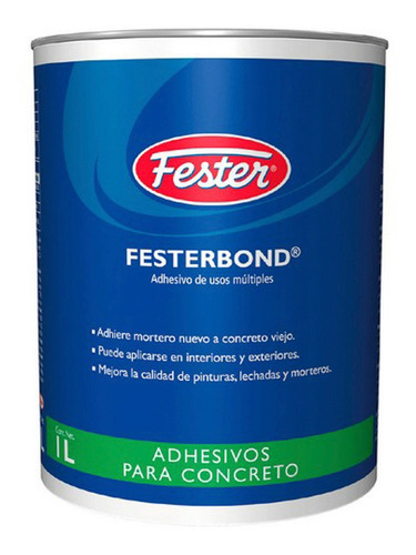 Aditivo Liquido Adherencia Resistencia 1l Fester Festerbond