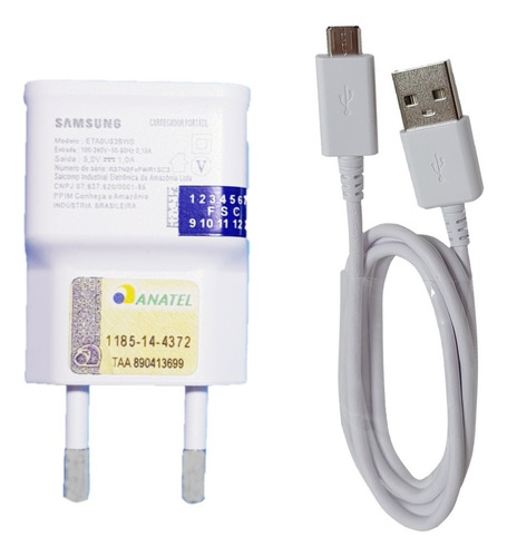 Carregador Celular Samsung  Galaxy A01  Core A10 1 Ampere