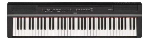 Piano Digital P 121 B P121 73 Teclas C/ Fonte E Pedal Yamaha