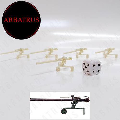 Cañon M40 106mm Escala 1/72 Vietnam War Arbatrus