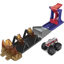 Comprar Monster Truck Hot Wheels Desafio Entre Llamas 