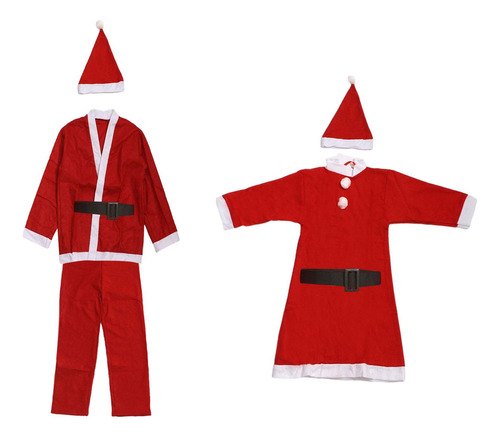 Disfraz De Papá Noel Para Niños, Disfraz Navideño