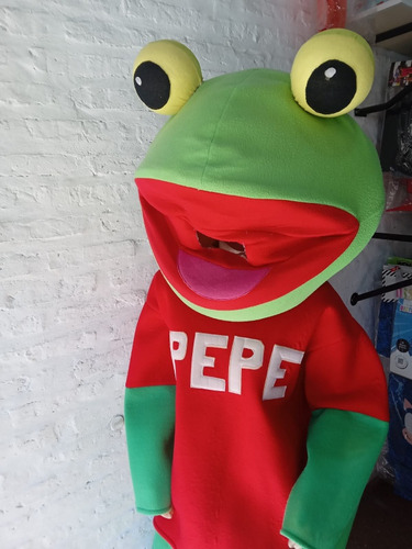 Disfraz Cabezon , Sapo Pepe