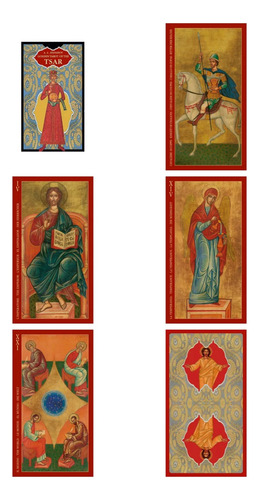 Golden Tarot Of Tsar - Novo - Lo Scarabeo (Usado)