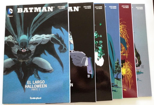 Comic Dc: Batman - El Largo Halloween. 6 Tomos. Ed Unlimited