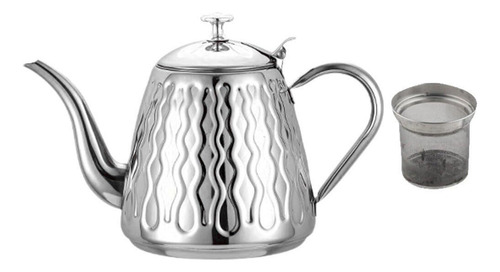 Cafetera De Acero Inoxidable De 1,5 L Con Hervidor De Filtro