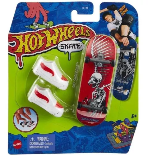 Pista E Skate De Dedo - Hot Wheels - Skatepark De Polvo - Mattel