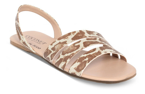 Imagen 1 de 8 de Sandalia Felipe Rentería Animal Print Tallas 22-30 Mx