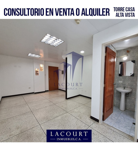 Imagen 5 de 6 de De Oportunidad Céntrico Consultorio En Alquiler O Venta Ubicado En Torre Casa Alta Vista # Al