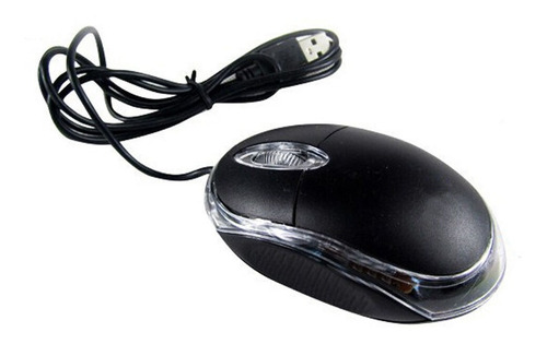 Mouse Iluminado Usb Portable Tamaño Compacto Especial Laptop