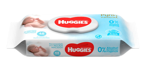 Huggies Toalla Húmeda Para Recién Nacido X 48 Unidades 