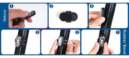 4pcs Estroboscópicas Led Inalámbricas Con Control 8 Colores