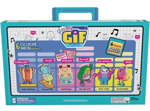Imagen 9 de 9 de Oh My Gif Figuras Coleccionables Wabro X6 Original 24116