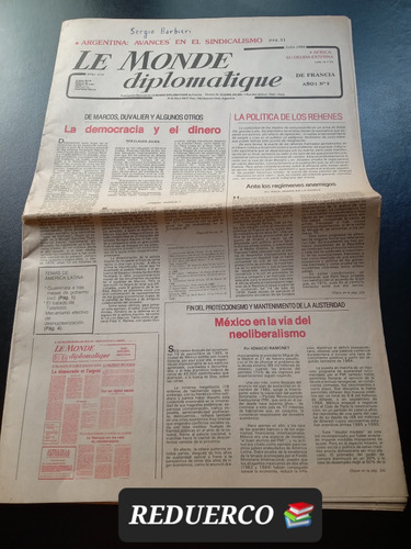 Diario Le Monde Diplomatique N° 2 Julio 1986