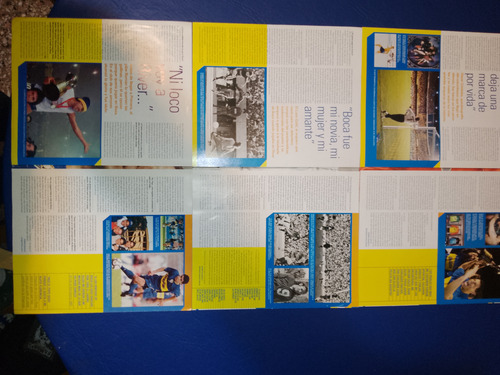 Reviposters Boca/gatti/córdoba/riquelme, Giunta/serna (Usado)