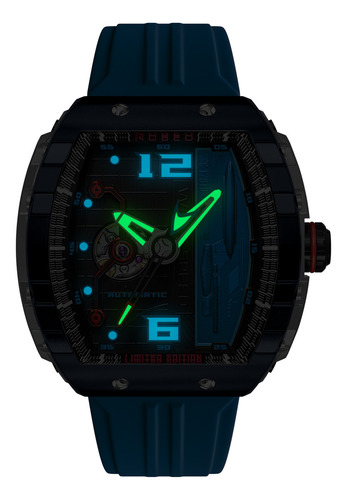 Reloj Hombre Nubeo Troi Blue Nb-6106-02 Edición Limitada