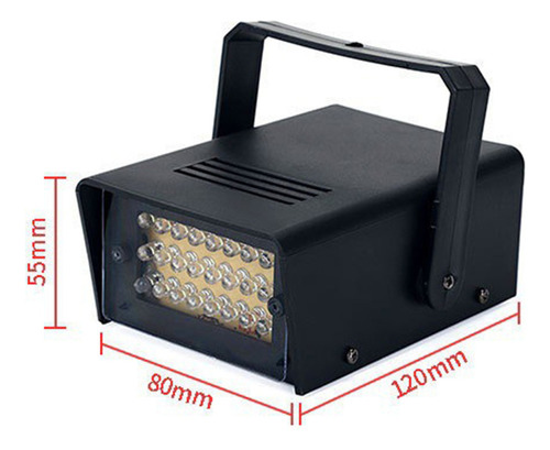 Lámpara De Escenario Strobe Mini Led Dj Ktv Disco Para Sala,