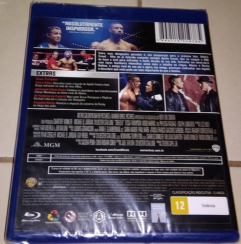 Imagem 2 de 2 de Blu-ray Creed 2 (lacrado)