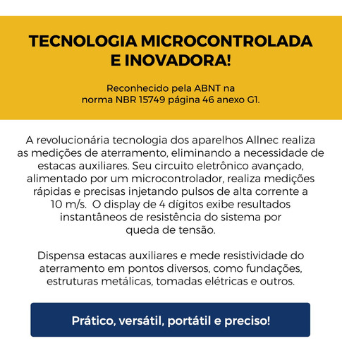 Miliohmímetro + Terrômetro Mt19, Pulso 2a!! Com Certificado.