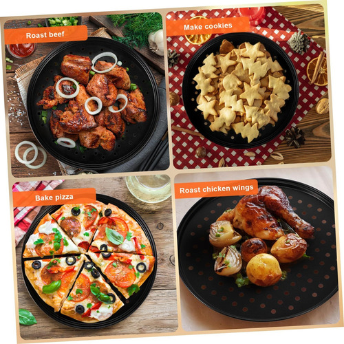 Panqueques Plato De Pizza Hornear Pizza Bandeja Para Horno