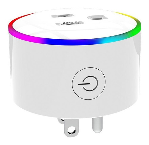 Enchufe Inteligente Wifi Rgb 10a Alexa Google Home