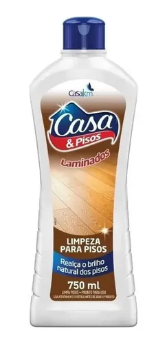 Kit 12 Limpador Para Pisos Laminados Pisos 750ml Casakm