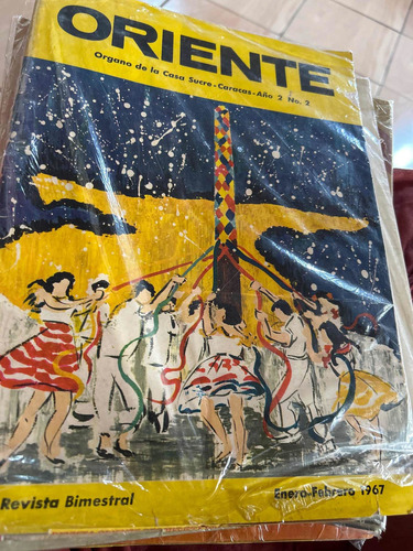 Libro Revista Oriente Órgan De La Casa Sucre N2 Carcas 1957