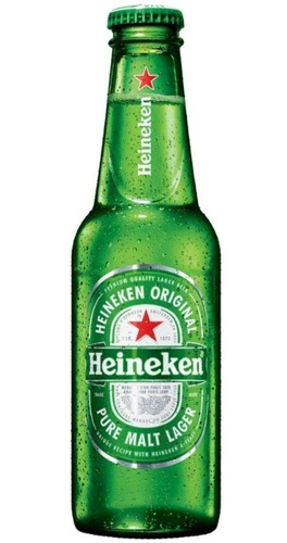 Imagem 1 de 1 de Pack Cerveja Heineken Premium Quality Garrafa 250ml - 12 Und