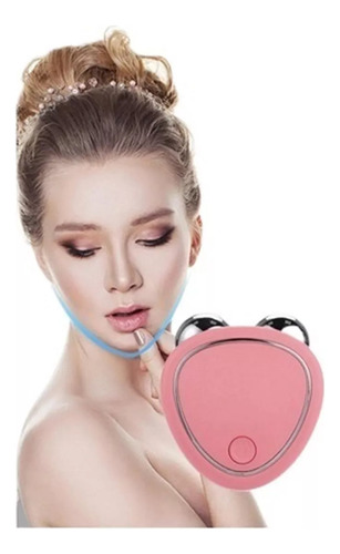 Rodillo Para Masajeador Facial Con Microcorriente Ems, 2 Uni