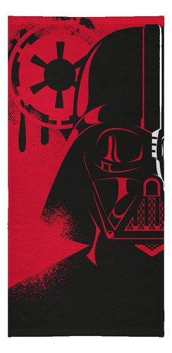 Toallon 70x140 Piñata Star Wars - Darht Vader Color Rojo