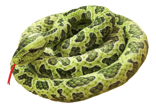 Animal De Juguete, Muñeco De Serpiente, Cómoda Y Verde L