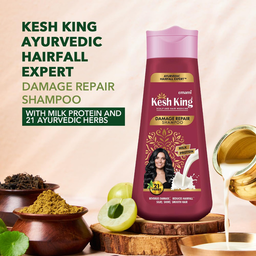 Kesh King Shampoo Reparador De Danos | Com Proteína Do Leite