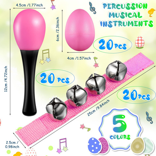 Instrumentos Musicales Para Niños Set Percusión Bebés Muñequ