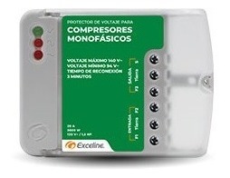 Protector De Voltaje 110v Compresor Monofásico Refrigeración