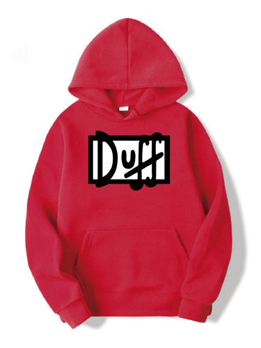 Buso Chompa Hoodie Estampado Personalizado Ref: Duff Cerveza