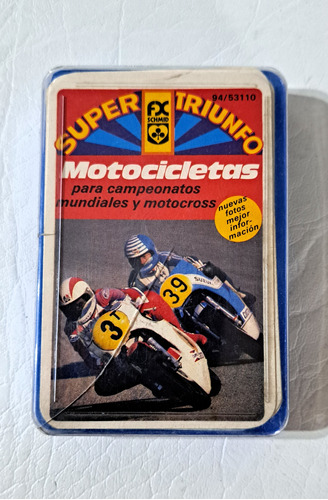 Juego De Naipes Super Triunfo Motocicletas Schmid Original