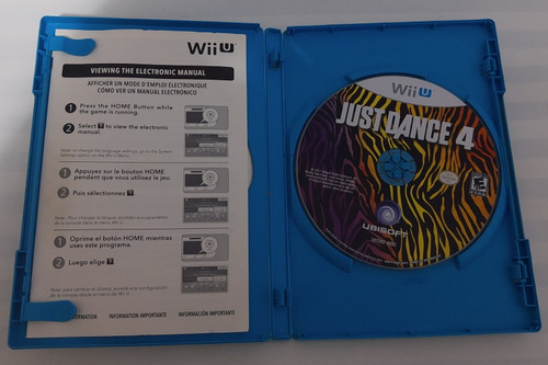 Just Dance 4 Para Wii U Nintendo (Usado)