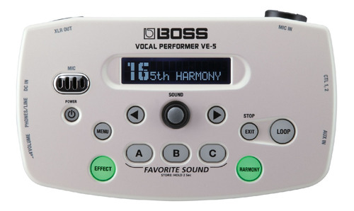 Boss Ve5 Procesador Para Voz