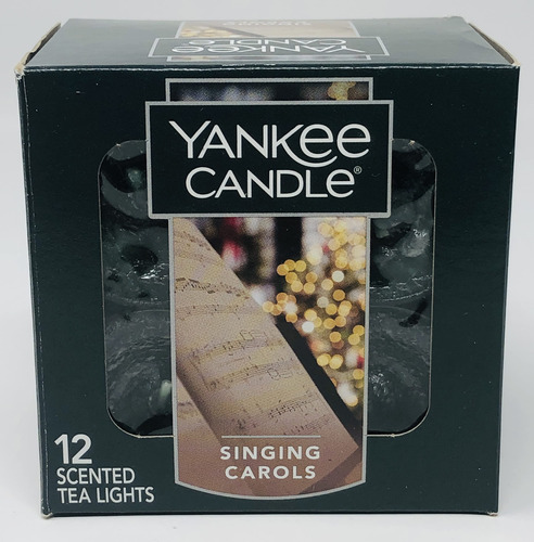 Candle Singing Carols 12 Vela Te Perfumada